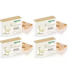 Agarta 150 gr 4 Adet El Yapımı Doğal Keçi Sütü Sabunu