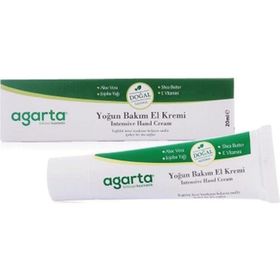 Agarta 20 ml Doğal Yoğun Bakım El Kremi