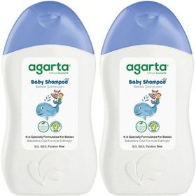 Agarta 2×400 ml Doğal Erkek Bebek Özel Bakım Şampuanı