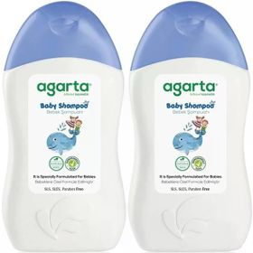 Agarta 2×400 ml Doğal Erkek Bebek Özel Bakım Şampuanı
