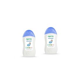 Agarta 2×400 ml Doğal Erkek Bebek Özel Bakım Şampuanı