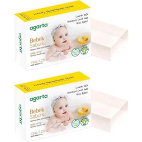 Agarta 2x150 gr Doğal El Yapımı Bebek Sabunu
