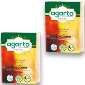 Agarta 2x150 gr El Yapımı Doğal Argan Yağlı Sabun