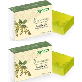Agarta 2x150 gr El Yapımı Doğal Bıttım Sabunu
