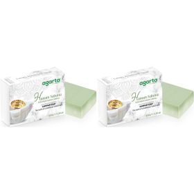 Agarta 2x150 gr El Yapımı Doğal Hamam Sabunu