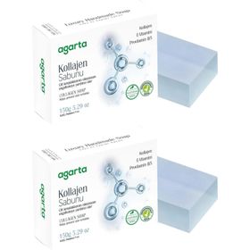 Agarta 2x150 gr El Yapımı Doğal Kollajen Sabun
