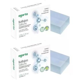 Agarta 2x150 gr El Yapımı Doğal Kollajen Sabun