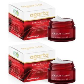 Agarta 2x50 ml Yaşlanma Geciktirici Kırmızı Reishi Mantarı Kremi