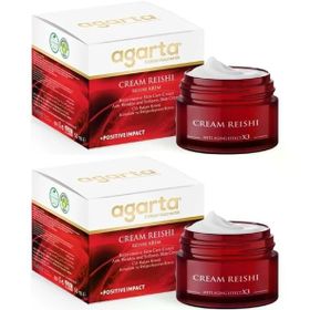 Agarta 2x50 ml Yaşlanma Geciktirici Kırmızı Reishi Mantarı Kremi