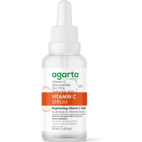 Agarta %3,5 Vitamin C + Niacinamide + Zinc PCA C Vitamini Aydınlatıcı ve Ton Eşitleyici Bakım Serumu