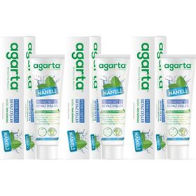 Agarta 3x100 ml Doğal Yoğun Naneli Florürsüz Ferah Nefes Diş Macunu
