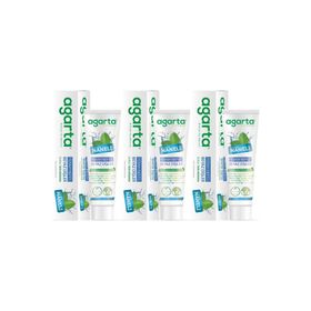 Agarta 3x100 ml Doğal Yoğun Naneli Florürsüz Ferah Nefes Diş Macunu