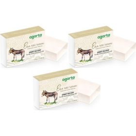 Agarta 3x150 gr El Yapımı Doğal Eşek Sütü Sabunu
