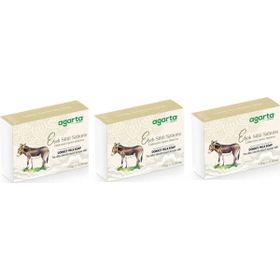 Agarta 3x150 gr El Yapımı Doğal Eşek Sütü Sabunu
