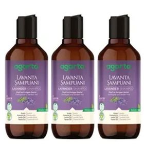 Agarta 3x400 ml Lavanta Doğal Şampuan