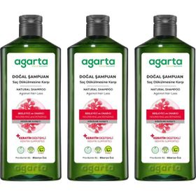 Agarta 3x400 ml Tüm Saçlar İçin Dökülme Karşıtı Şampuan