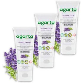 Agarta 3x75 ml Lavanta Cilt Bakım Kremi
