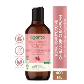 Agarta 400 ml Boyalı Saçlar İçin Renk Koruyucu Canlandırıcı Şampuan