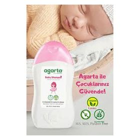 Agarta 400 ml Pembe Doğal Bebek Şampuanı