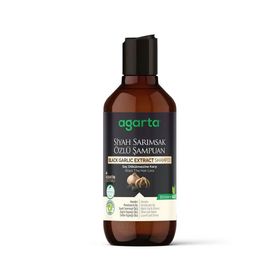 Agarta 400 ml Siyah Sarımsak Özlü Şampuan