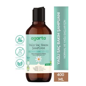 Agarta 400 ml Yağlı Saçlar İçin Arındırıcı Şampuan