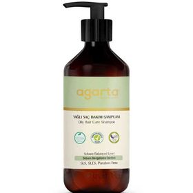 Agarta 400 ml Yağlı Saçlar İçin Doğal Şampuan