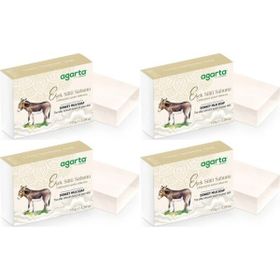 Agarta 4x150 gr El Yapımı Doğal Eşek Sütü Sabunu