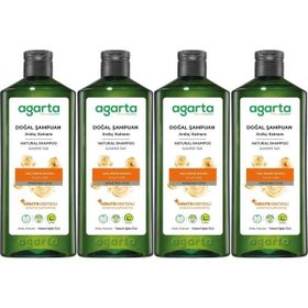 Agarta 4x400 ml Ardıç Katranı ve Keratin Doğal Şampuan
