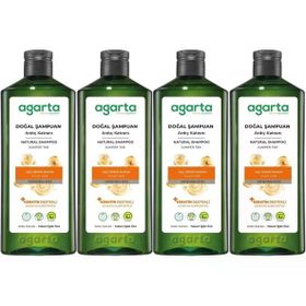 Agarta 4x400 ml Ardıç Katranı ve Keratin Doğal Şampuan