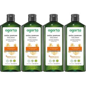 Agarta 4x400 ml Ardıç Katranı ve Keratin Doğal Şampuan