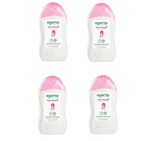 Agarta 4x400 ml Kız Bebek Şampuanı