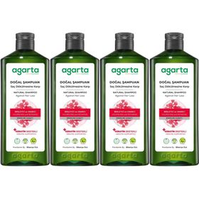 Agarta 4x400 ml Saç Dökülmesine Karşı Doğal Çözüm Şampuan