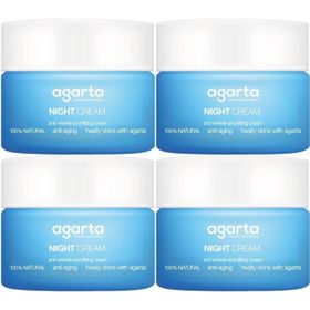 Agarta 4x50 ml Doğal Yaşlandırma Karşıtı Anti Aging Gece Kremi