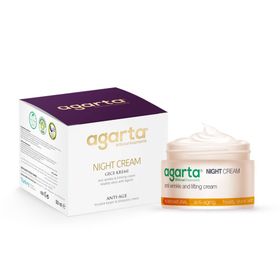 Agarta 50 ml Bitkisel Antı Age Gece Kremi