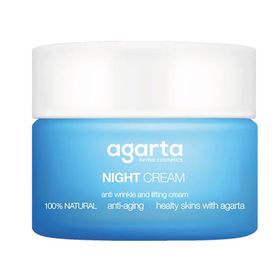 Agarta 50 ml Doğal Yaşlandırma Karşıtı Anti Aging Gece Kremi