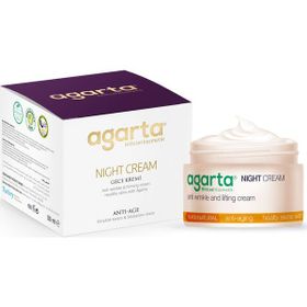 Agarta 50 ml Doğal Yaşlandırma Karşıtı Anti Aging Gece Kremi