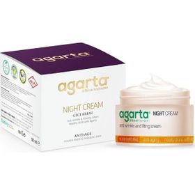 Agarta 50 ml Doğal Yaşlandırma Karşıtı Anti Aging Gece Kremi