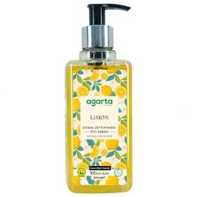 Agarta 500 ml Limon Doğal Zeytinyağlı Sıvı Sabun
