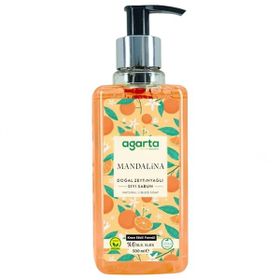 Agarta 500 ml Mandalina Doğal Zeytinyağlı Sıvı Sabun