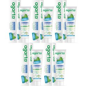 Agarta 5x100 ml Doğal Yoğun Naneli Florürsüz Ferah Nefes Diş Macunu