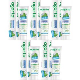 Agarta 5x100 ml Doğal Yoğun Naneli Florürsüz Ferah Nefes Diş Macunu