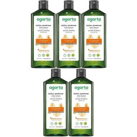Agarta 5x400 ml Ardıç Katranı ve Keratin Doğal Şampuan
