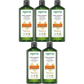 Agarta 5x400 ml Ardıç Katranı ve Keratin Doğal Şampuan