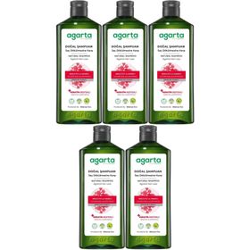 Agarta 5x400 ml Saç Dökülmesine Karşı Doğal Çözüm Şampuan