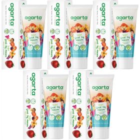 Agarta 5x75 ml Doğal Çocuk Diş Macunu