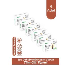 Agarta 6x150 gr Doğal Saç Dökülmesi Sabunu