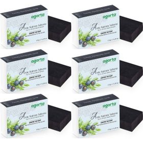 Agarta 6x150 gr El Yapımı Doğal Ardıç Katranı Sabunu