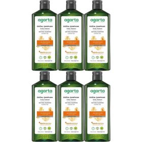 Agarta 6x400 ml Ardıç Katranı ve Keratin Doğal Şampuan