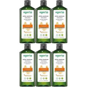 Agarta 6x400 ml Ardıç Katranı ve Keratin Doğal Şampuan