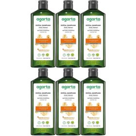 Agarta 6x400 ml Ardıç Katranı ve Keratin Doğal Şampuan